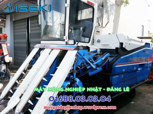 Máy gặt đập liên hợp ISEKI Frontier 50 hàm cắt 1,4m động cơ 50HP